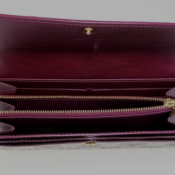 Louis Vuitton Long Vernis Sarah wallet - Picture 7 of 12